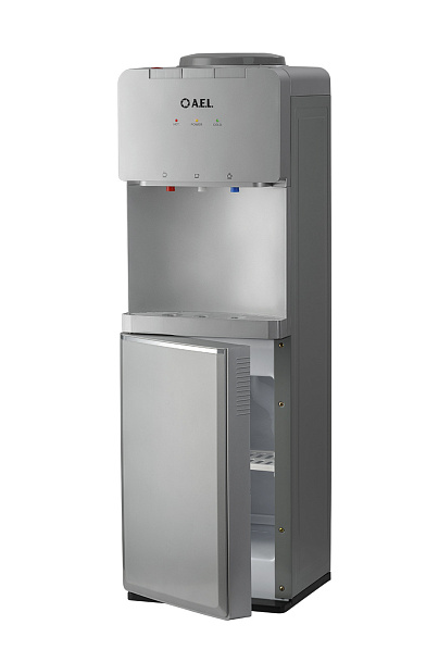 Кулер для воды LD-AEL-422c silver с шкафчиком
